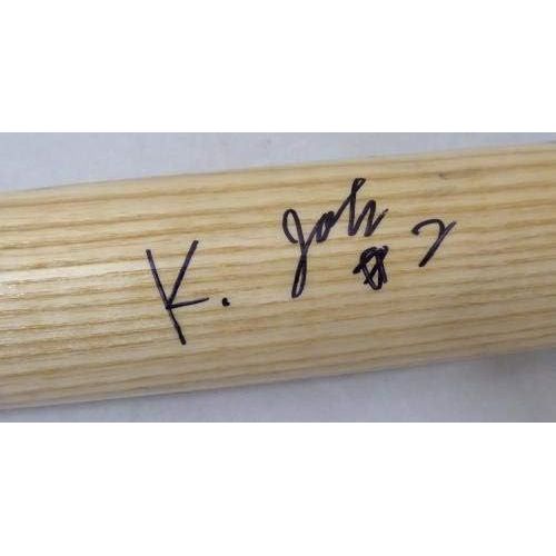  Sports Memorabilia Kenji Johjima Autographed Louisville Slugger Bat Seattle Mariners MCS Holo #51288 - Autographed MLB Bats