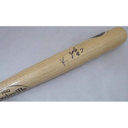  Sports Memorabilia Kenji Johjima Autographed Louisville Slugger Bat Seattle Mariners MCS Holo #51288 - Autographed MLB Bats
