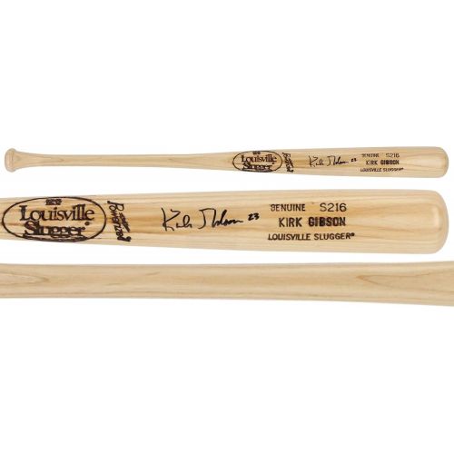  Sports Memorabilia Kirk Gibson Los Angeles Dodgers Autographed Louisville Slugger Game Model Bat - Autographed MLB Bats