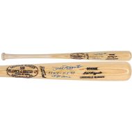 Sports Memorabilia Phil Rizzuto New York Yankees Autographed Blonde Louisville Slugger Bat withHR #18 Multiple Inscriptions - Autographed MLB Bats