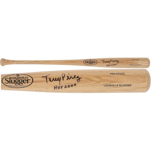  Sports Memorabilia Tony Perez Cincinnati Reds Autographed Blonde Louisville Slugger Bat withHOF 2000 Inscription - Autographed MLB Bats