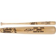 Sports Memorabilia Bo Jackson Kansas Ciry Royals Autographed Blonde Louisville Slugger Bat - Autographed MLB Bats