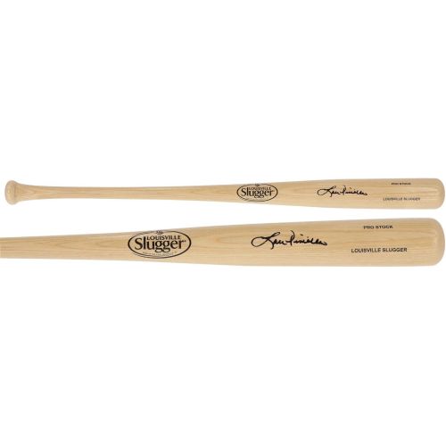  Sports Memorabilia Lou Piniella New York Yankees Autographed Blonde Louisville Slugger Bat - Autographed MLB Bats