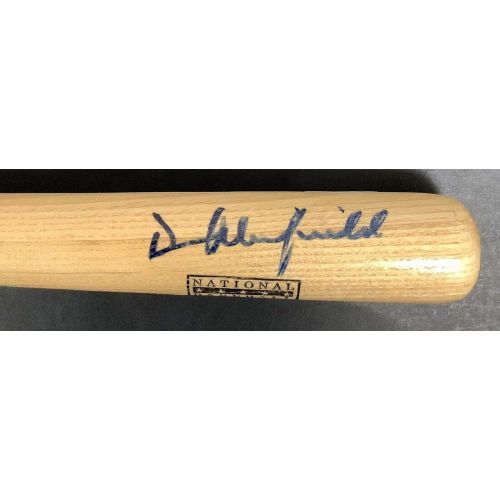  Sports Memorabilia Dave Winfield Signed Baseball Mini Bat HOF Logo 16 Jays Autograph Slugger JSA 1 - Autographed MLB Bats