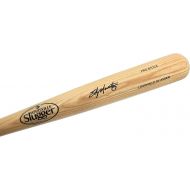 Sports Memorabilia Edgar Martinez Autographed Blonde Louisville Slugger Bat Seattle Mariners MCS Holo Stock #157665 - Autographed MLB Bats