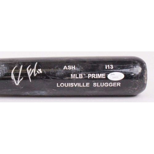  Sports Memorabilia DUSTIN FOWLER SIGNED GAME USED LOUISVILLE SLUGGER ASH BAT JSA OAKLAND As YANKEE - MLB Autographed Game Used Helmets