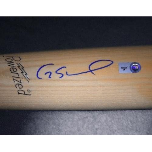  Sports Memorabilia GARY SANCHEZ SIGNED LOUISVILLE SLUGGER FULL SIZE BAT w/MLB HOLOGRAM YANKS TWINS - Autographed MLB Bats