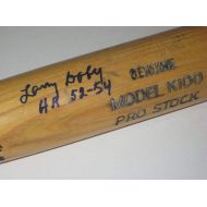 Sports Memorabilia LARRY DOBY (Indians) Signed Louisville Slugger BAT w/ Beckett COA & Inscription - Autographed MLB Bats