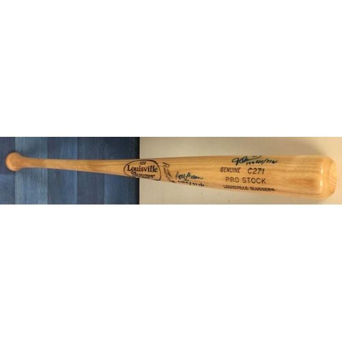  Sports Memorabilia Ryne Duren & Jesse Orosco Signed Louisville Slugger Bat W/Save Inscriptions Jsa - Autographed MLB Bats