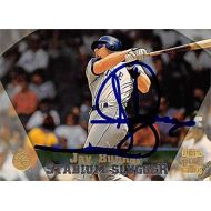 Sports Memorabilia Jay Buhner autographed baseball card (Seattle Mariners) 1997 Topps Stadium Club Slugger #390 - Baseball Slabbed Autographed Cards