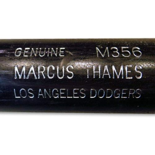  Sports Memorabilia Marcus Thames Game Used Louisville Slugger M9 Bat Broken Dodgers 5/2/11 FJ333867 - MLB Game Used Bats