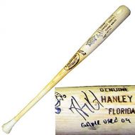 Sports Memorabilia Hanley Ramirez Autographed/Signed 2009 Game Used Louisville Slugger Bat - MLB Autographed Game Used Bats