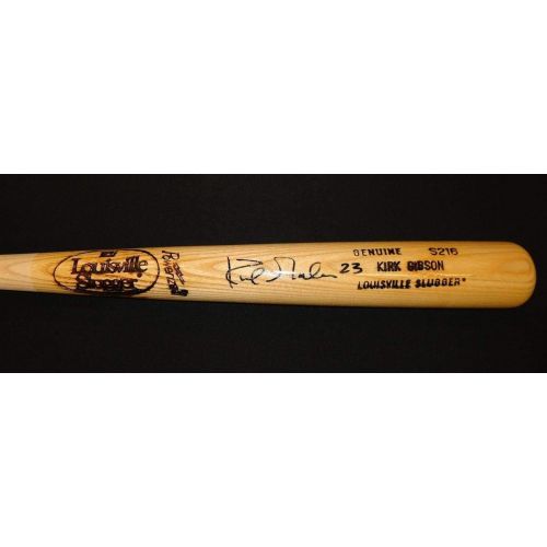 Sports Memorabilia Kirk Gibson Autographed Louisville Slugger Game Model Bat - Autographed MLB Bats
