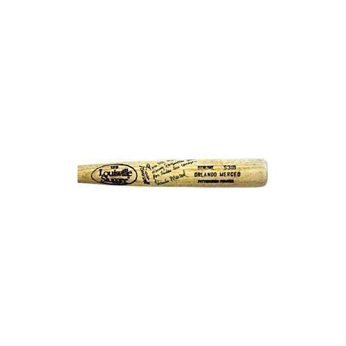  Sports Memorabilia Orlando Merced Autographed/Signed Louisville Slugger Genuine Bat - Autographed MLB Bats