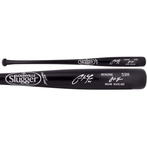  Sports Memorabilia Christian Yelich Milwaukee Brewers Autographed Louisville Slugger Game Model Bat - Autographed MLB Bats