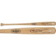 Sports Memorabilia James McCann New York Mets Autographed Blonde Louisville Slugger Bat - Autographed MLB Bats