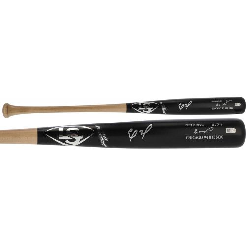  Sports Memorabilia Eloy Jimenez Chicago White Sox Autographed Louisville Slugger Game Model Bat - Autographed MLB Bats