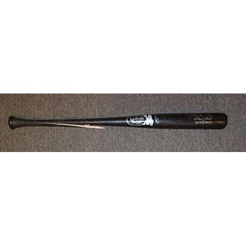  Sports Memorabilia Miguel Tejada 2010 Padres Game Used Cracked Baseball Bat Louisville Slugger M9 - MLB Game Used Bats