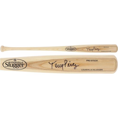  Sports Memorabilia Tony Perez Cincinnati Reds Autographed Blonde Louisville Slugger Bat - Autographed MLB Bats