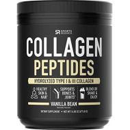 [아마존 핫딜] [아마존핫딜]Sports Research Collagen Peptides Powder (Vanilla Bean) | Grass-Fed, Certified Paleo Friendly, Non-GMO and Gluten Free