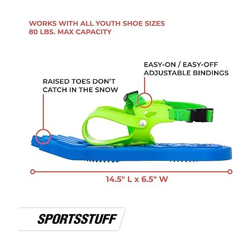  Sportsstuff Monsta Trax Kids Snowshoe for Boys and Girls