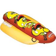 SportsStuff HOT DOG 3 Rider Towable Tube, red