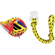 SPORTSSTUFF Poparazzi 1-3 Rider Towable Tube + Airhead Kwik-Connect Tow Rope Connector