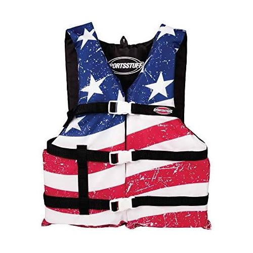  [아마존베스트]SportsStuff AIRHEAD STARS & STRIPES Vest