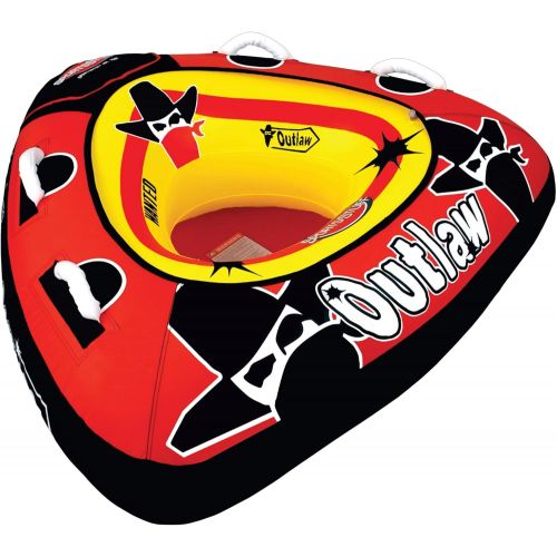  [아마존베스트]SportsStuff 53-1126 Outlaw Towable,Deflated 23in x58in