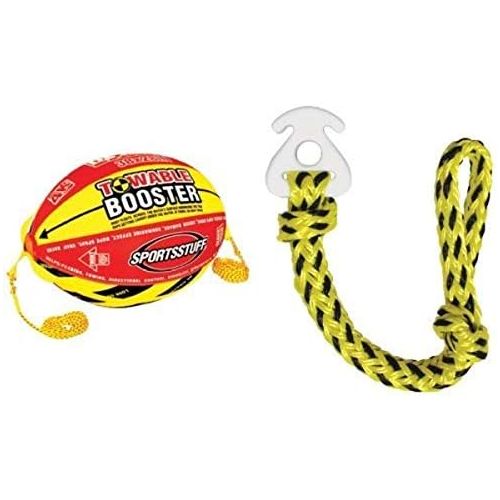  [아마존베스트]SportsStuff SPORTSSTUFF 53-2030 4K Booster Ball for Towables and AIRHEAD AHKC-1 KWIK-CONNECT Tube Rope Connector Bundle