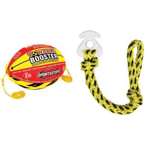  [아마존베스트]SportsStuff SPORTSSTUFF 53-2030 4K Booster Ball for Towables and AIRHEAD AHKC-1 KWIK-CONNECT Tube Rope Connector Bundle