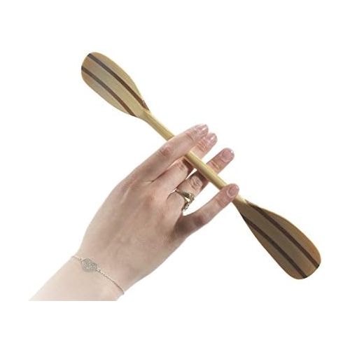  Sportseller MINI Natur Holz Kajak Kayak Paddel - 30cm Anty Stress Gaget Geschenk Preiss