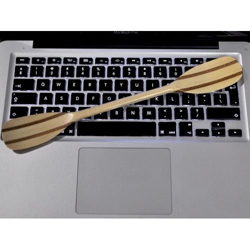  Sportseller MINI Natur Holz Kajak Kayak Paddel - 30cm Anty Stress Gaget Geschenk Preiss