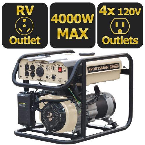  Sportsman Sandstorm Gasoline 4000 Watt Portable Generator