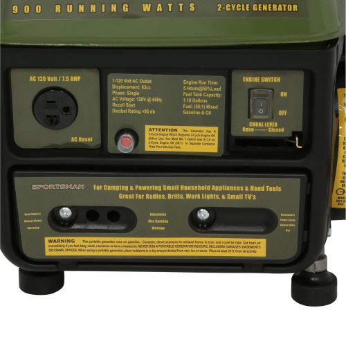  Sportsman Series Sportsmans Series 1000-Watt 2-Cycle Generator