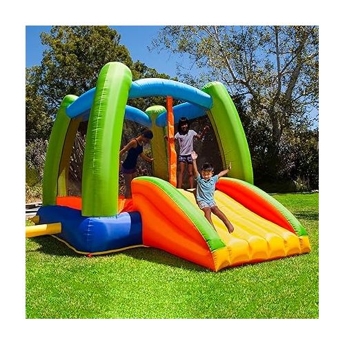  Sportspower My First Jump N' Play Bounce House with Slide with Blower