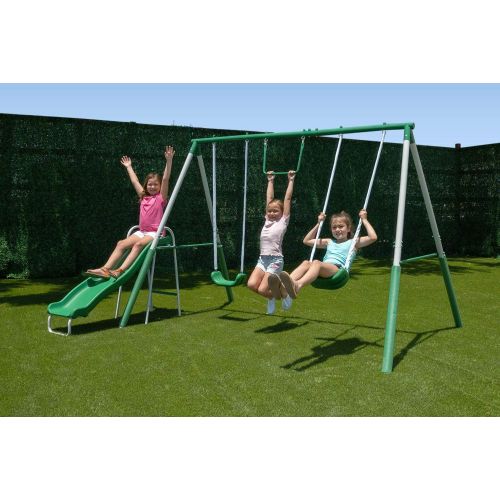  Sportspower Super First Metal Swing and Slide Set