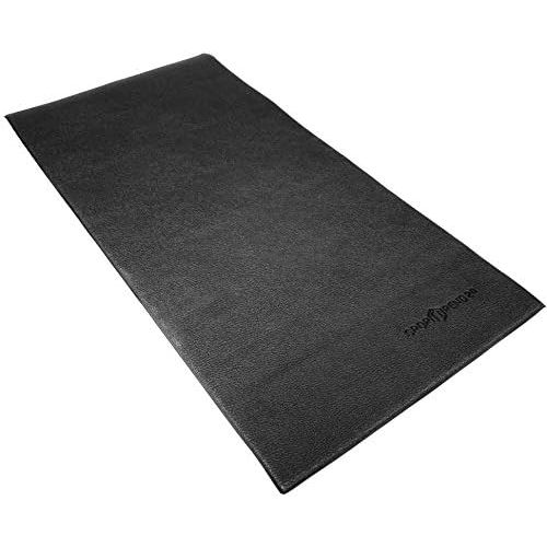  [아마존베스트]Sporttrend 24 - Underlay mat for rolling out in black | 120, 160, 181 & 220 cm length | 1.2 cm thickness | treadmill mat floor mat protective mat