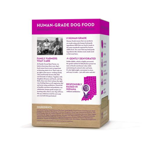  Spot Farms Human Grade Dog Food, Natural Dehydrated Dog Food