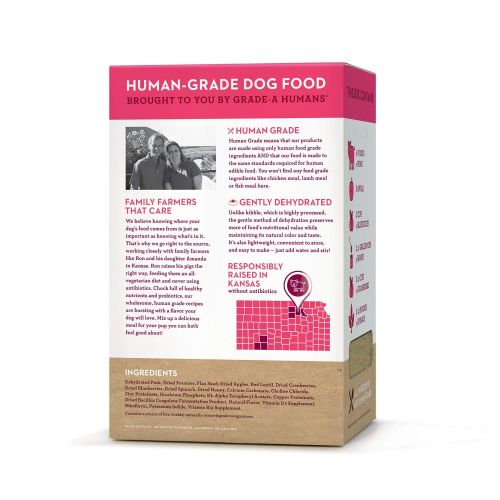  Spot Farms Human Grade Dog Food, Natural Dehydrated Dog Food