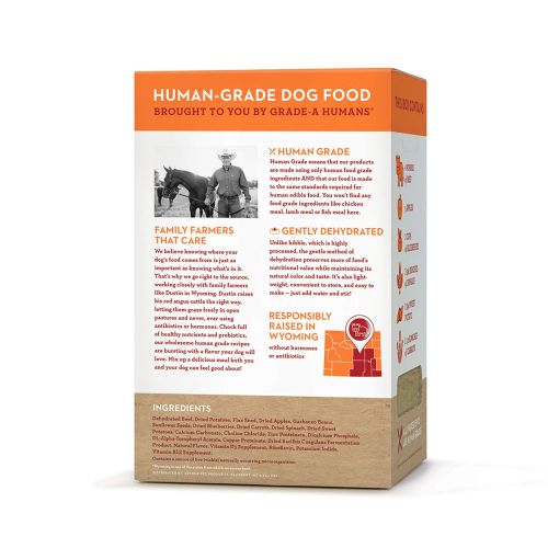  Spot Farms Human Grade Dog Food, Natural Dehydrated Dog Food