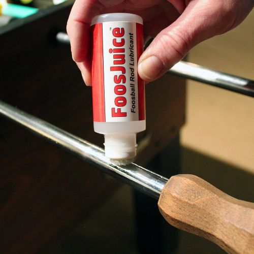  Spot On FoosJuice 100% Silicone Foosball Rod Lubricant with Dauber Top Applicator - The Clean and Easy to Use Lube