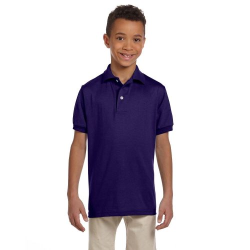  Spotshield Boys Deep Purple Jersey Polo