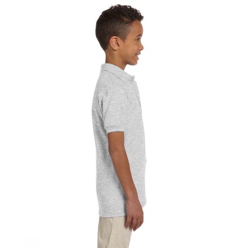  Spotshield Boys Ash Jersey Polo