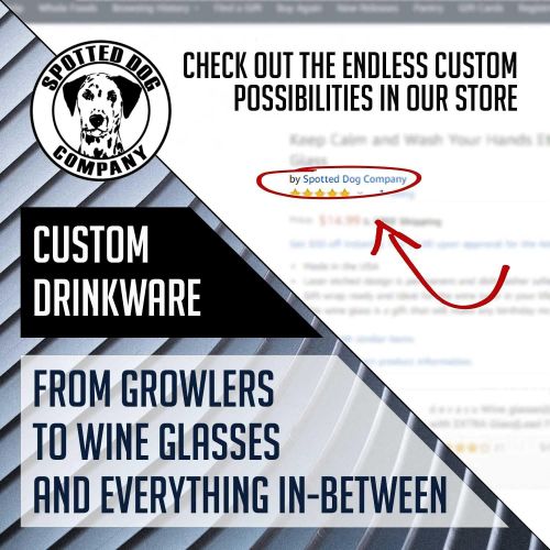  [아마존베스트]Spotted Dog Company Personalized Etched 10.25oz Whiskey Rocks Glass for Birthday Gifts - Aged to Perfection | Bernard