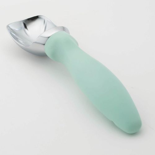  Spring Chef Ice Cream Scoop with Comfortable Handle, Professional Heavy Duty Sturdy Scooper, Premium Kitchen Tool for Cookie Dough, Gelato, Sorbet, Mint