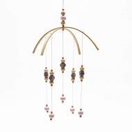 Spring Fever Kids Baby Children Bed Ceiling Bedroom Decoration Crib Mobile Cute Wooden Beads...