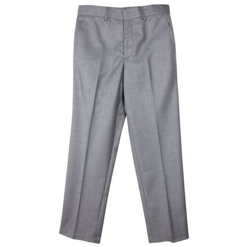  Spring Notion Boys Flat Front Dress Pants Charcoal