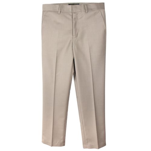  Spring Notion Boys Flat Front Dress Pants Charcoal