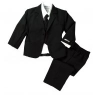 Spring Notion Baby Boys Formal Black Dress Suit Set